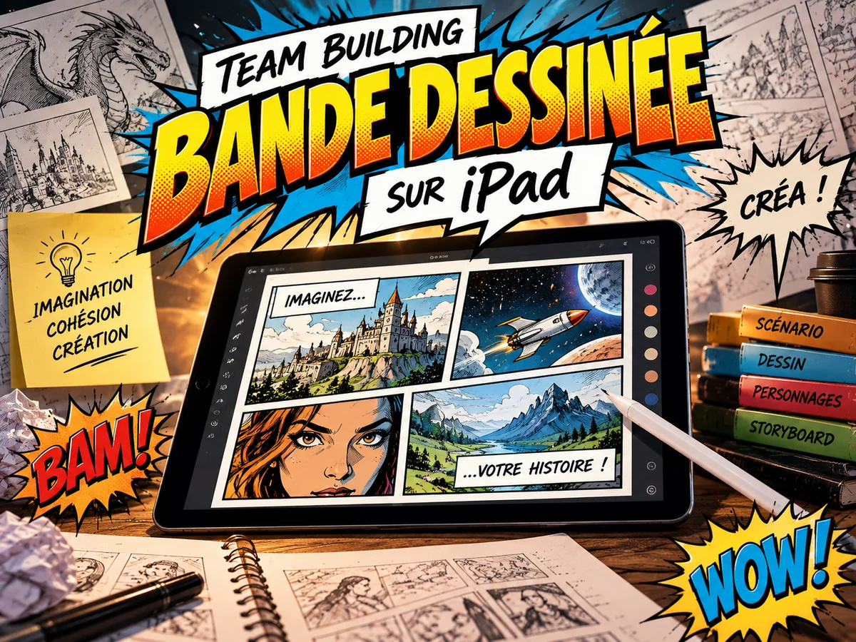 BD sur iPad, votre histoire en cases