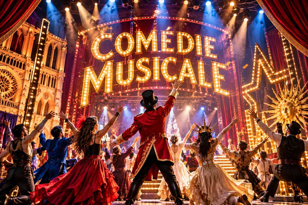 Comédie musicale, le spectacle en équipe