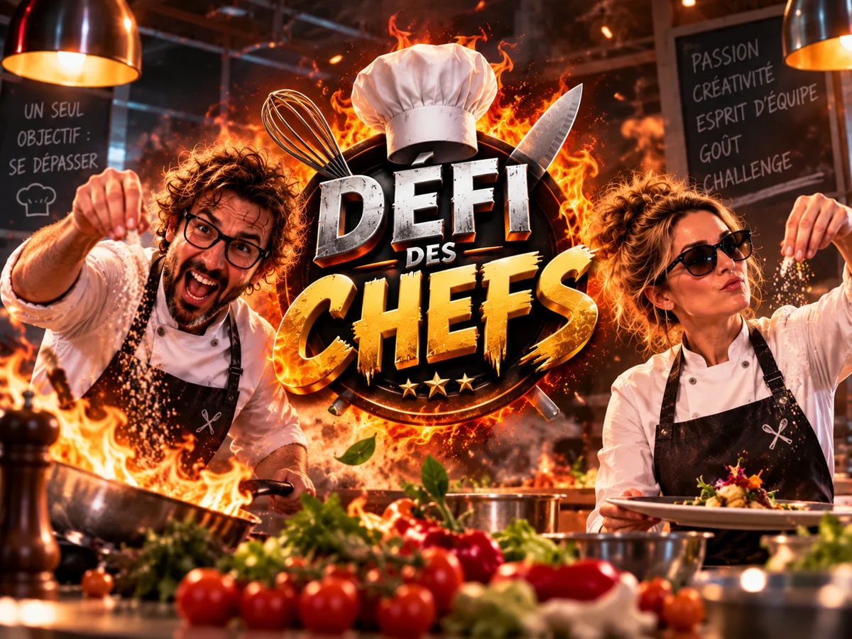Défi des chefs, la brigade en cuisine