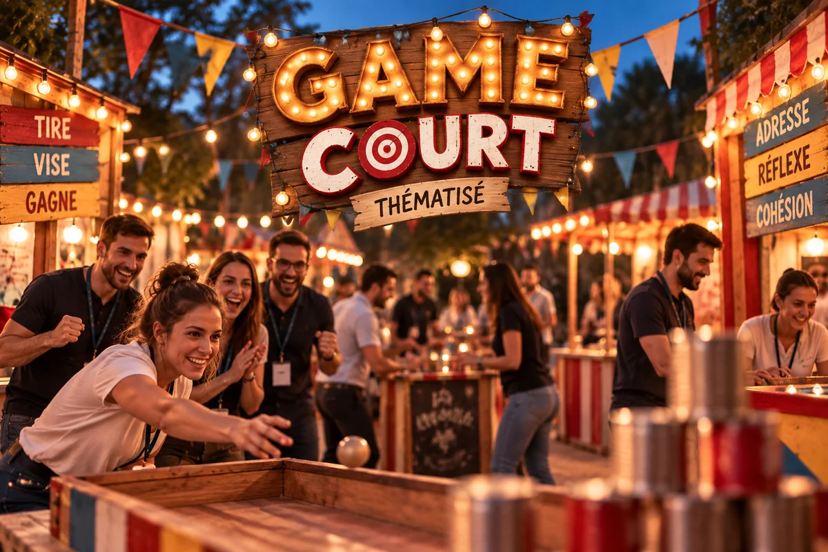 Game Court, la soirée sur mesure