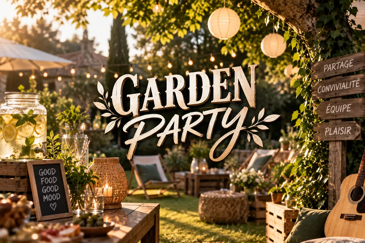 Garden Party, l'esprit guinguette
