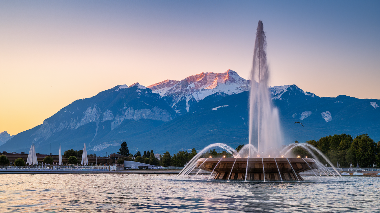 Jet d'eau de Genève