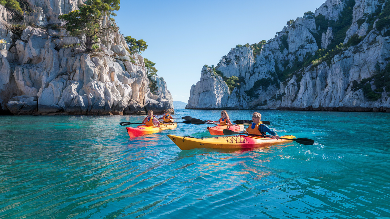 Kayak Calanques