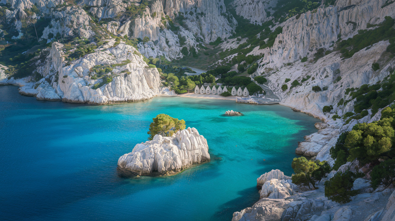 Soirée outdoor calanques