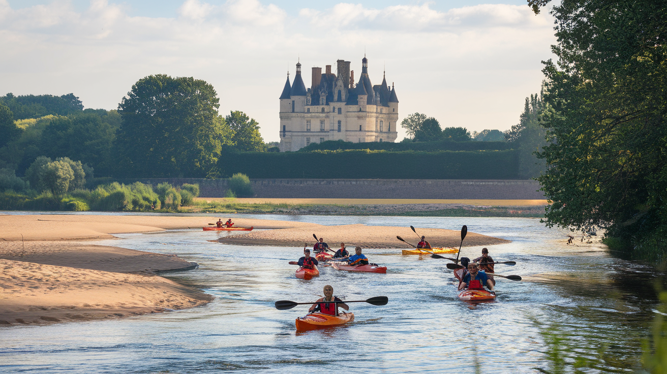 Kayak & canoë sur la Loire