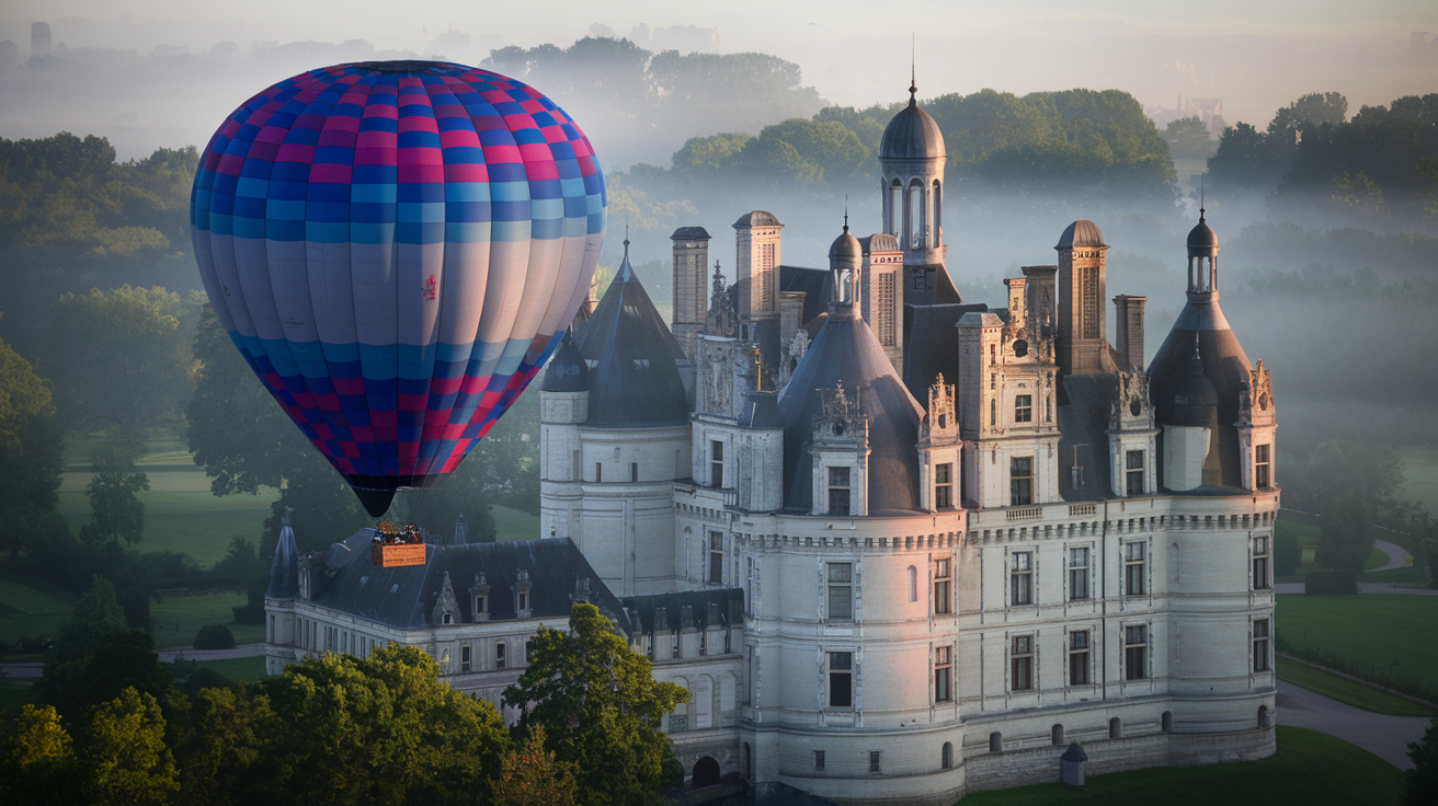 Montgolfière sur la Loire