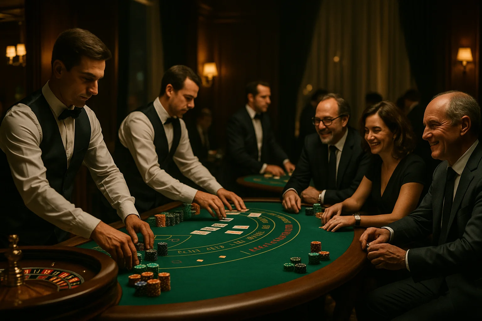 Soirée casino ambiance Monaco