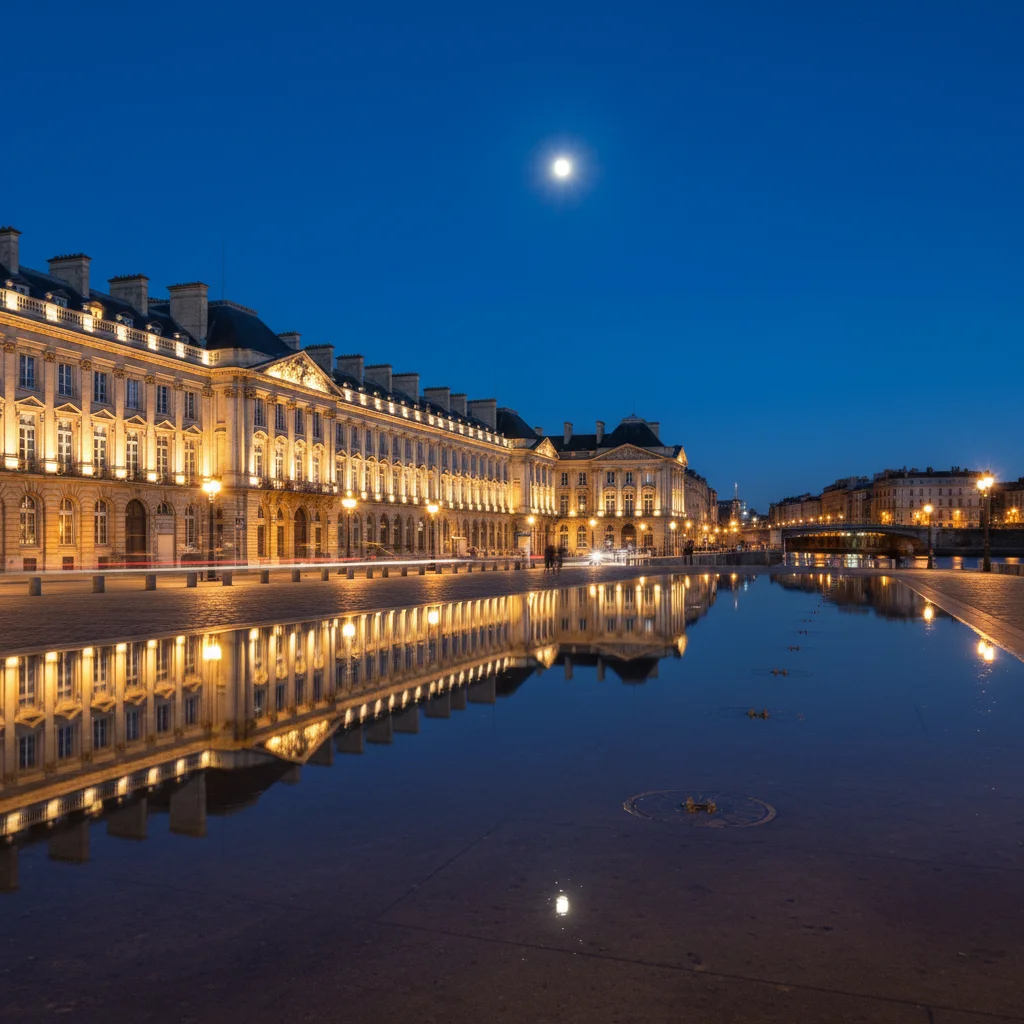 Bordeaux de nuit