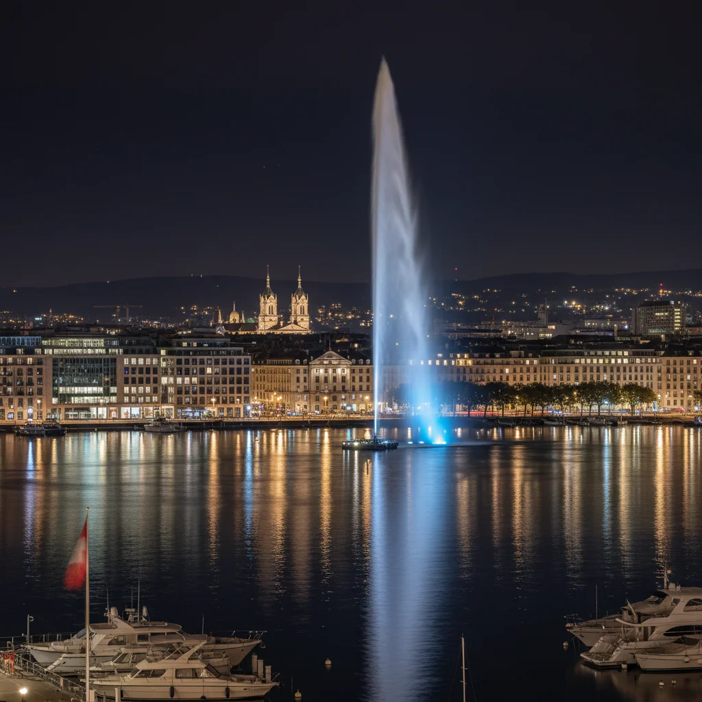 Genève de nuit