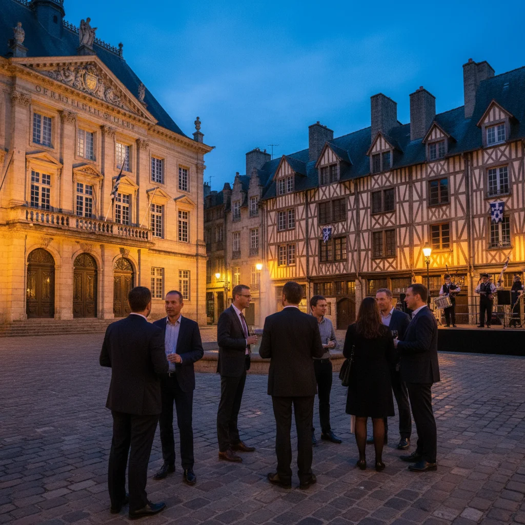 Rennes de nuit